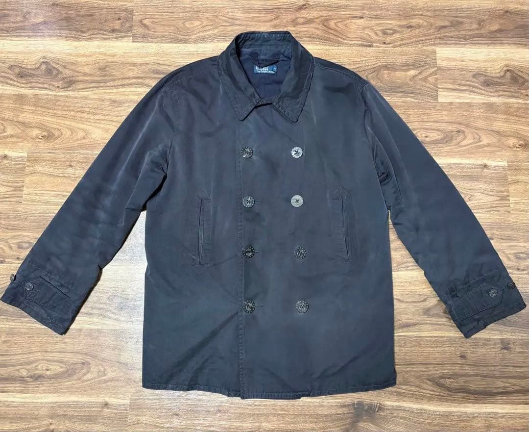 POLO Ralph Lauren Pコートダブルブレスト チンストラップ付