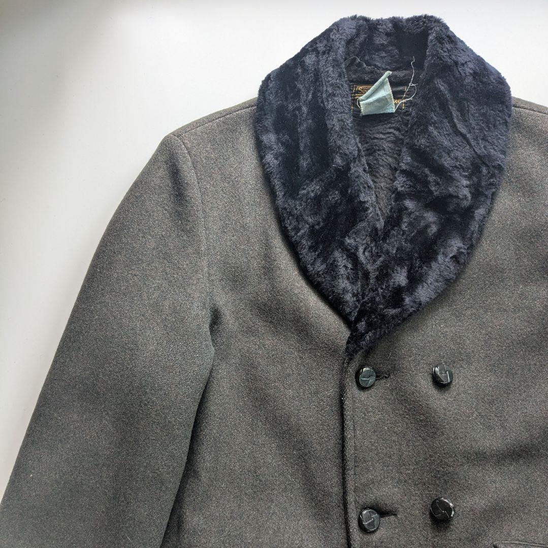 50s 60s ヴィンテージ sears ギャングコート カーキ 38程度 ボア