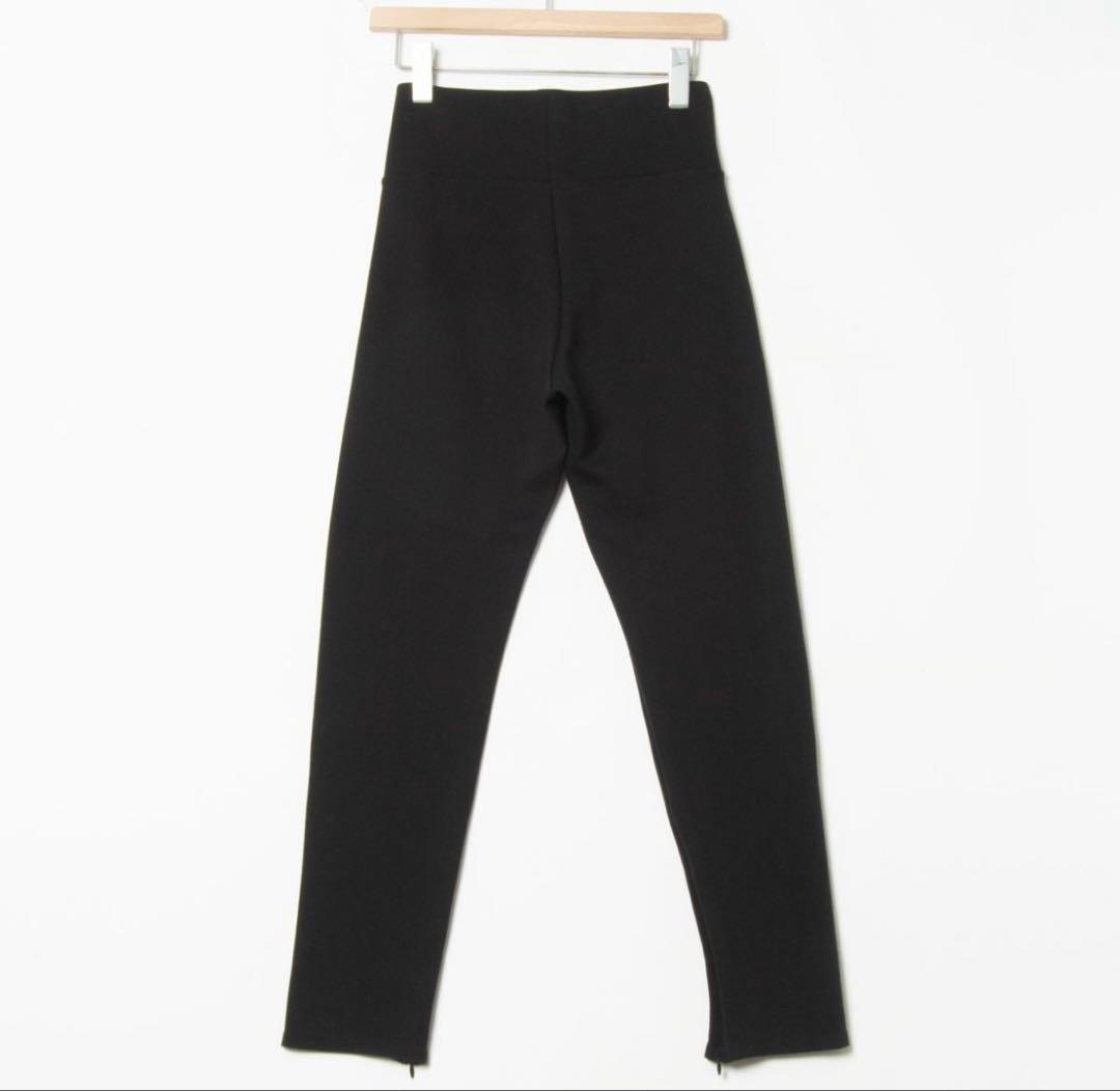 美品 ドゥーズィエムクラス Warm Zip レギンスパンツ　36