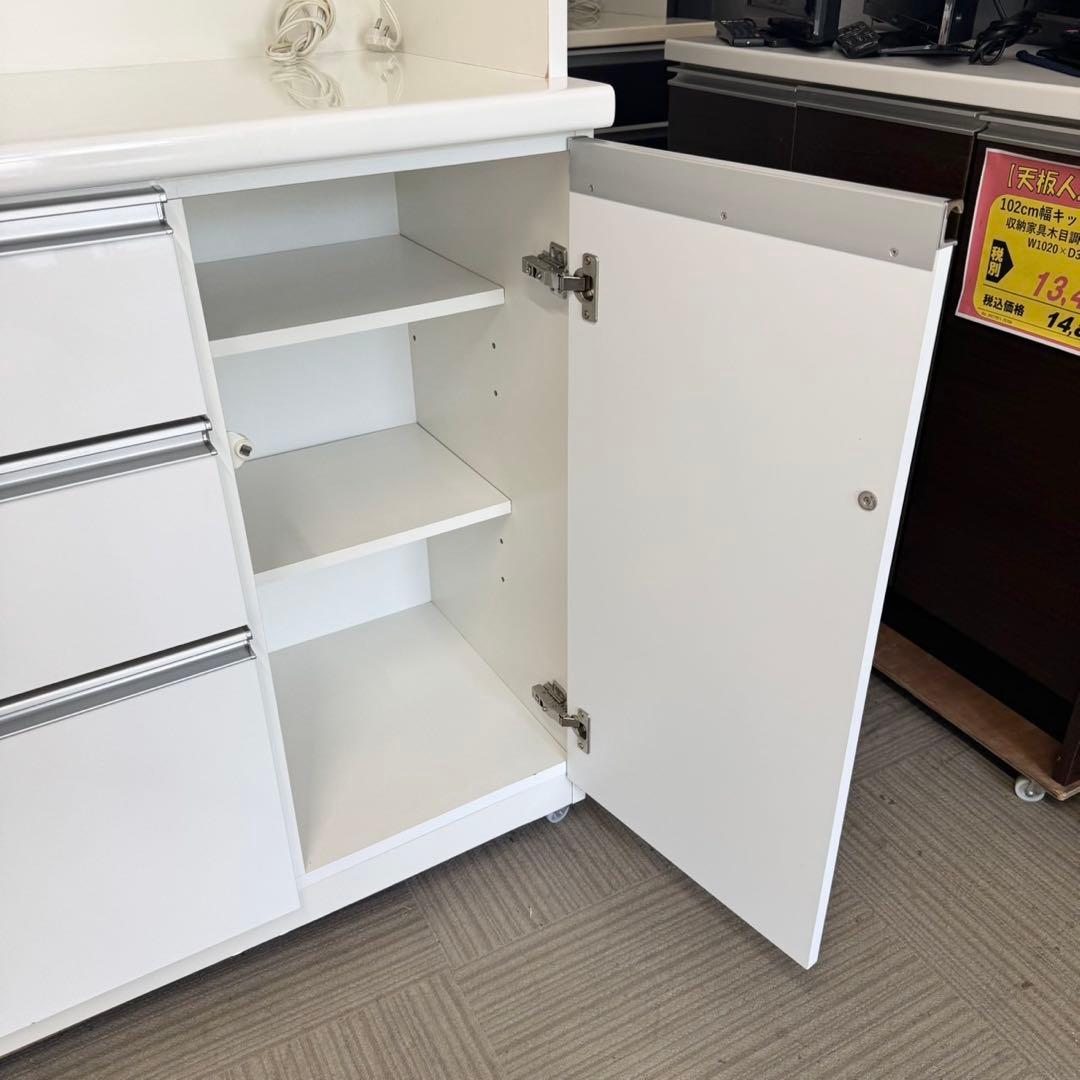 【超美品‼️】定価39万♪ 高級 松田家具 156cm幅キッチンボード