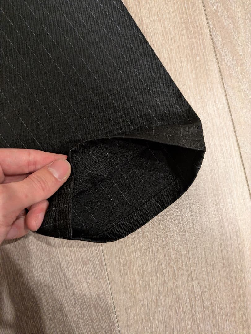 グラフペーパー　ストライプ　イージーパンツ