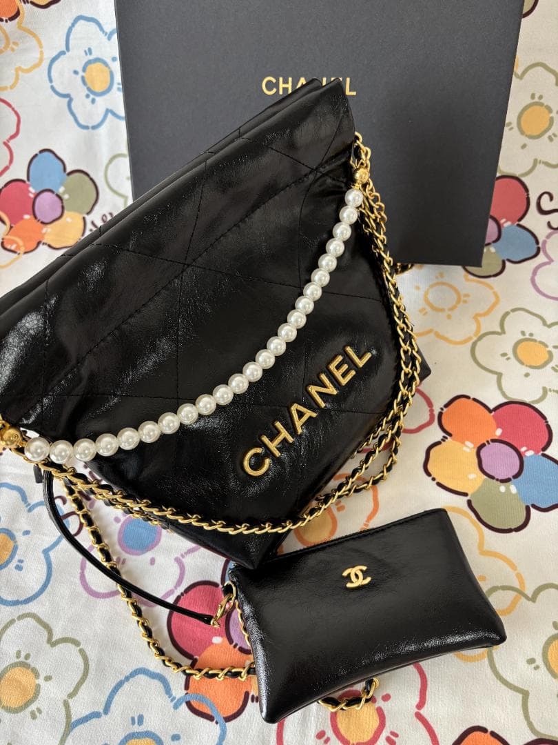 【未使用に近い】ハンドバッグ 黒 レザー ショルダーバッグ