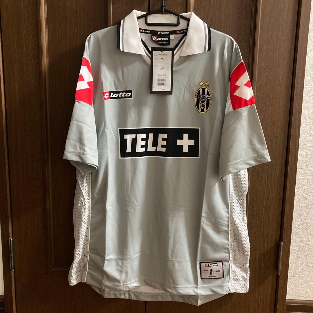 新品！タグ付き！ユベントス　00-01 3rd ユニフォーム　グレー。