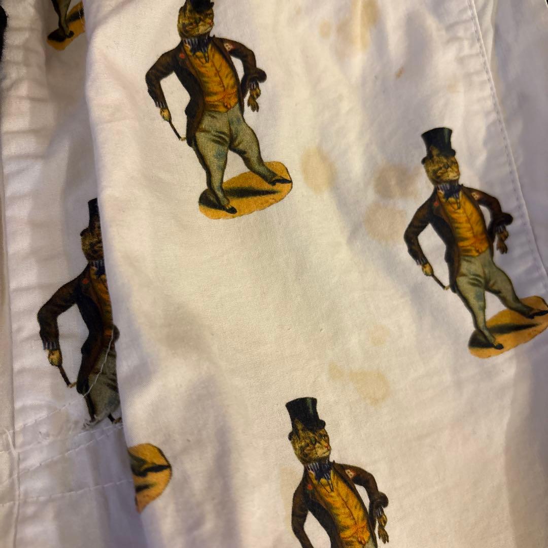 Alexander Manamis 総柄イージーパンツ ステインダイ