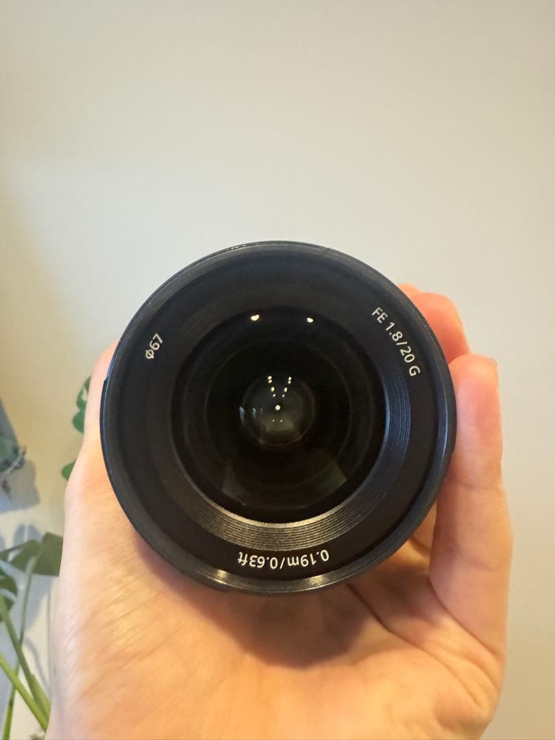 SONY FE 20mm f1.8 単焦点　SEL20F18G