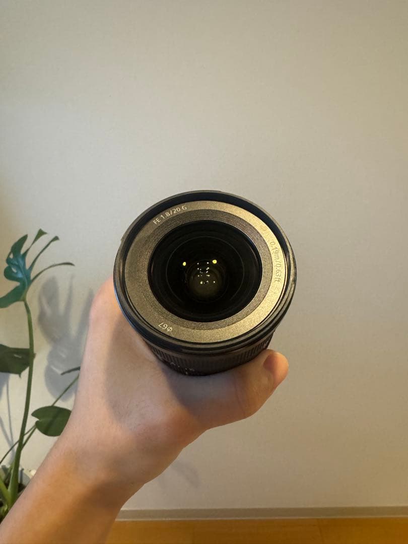 SONY FE 20mm f1.8 単焦点　SEL20F18G