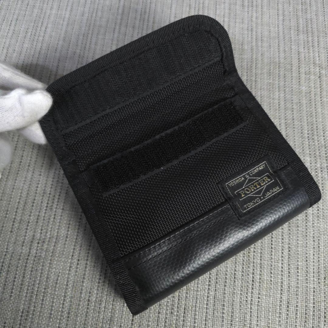 極美品　PORTER　HEAT　ヒート　二つ折り財布　コンパクト　ウォレット