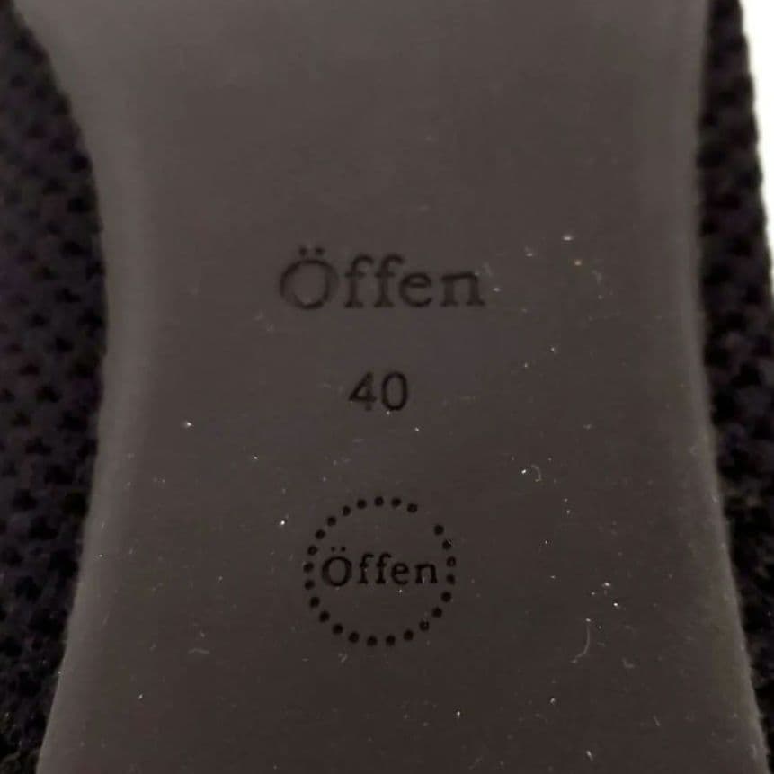 新品　希少　オッフェン　廃番モデル　パールオペラシューズ　定価19580円