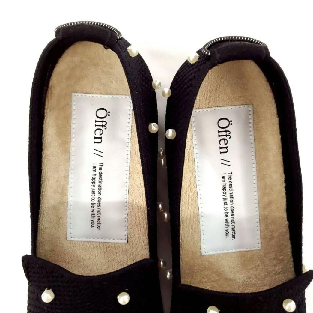 新品　希少　オッフェン　廃番モデル　パールオペラシューズ　定価19580円