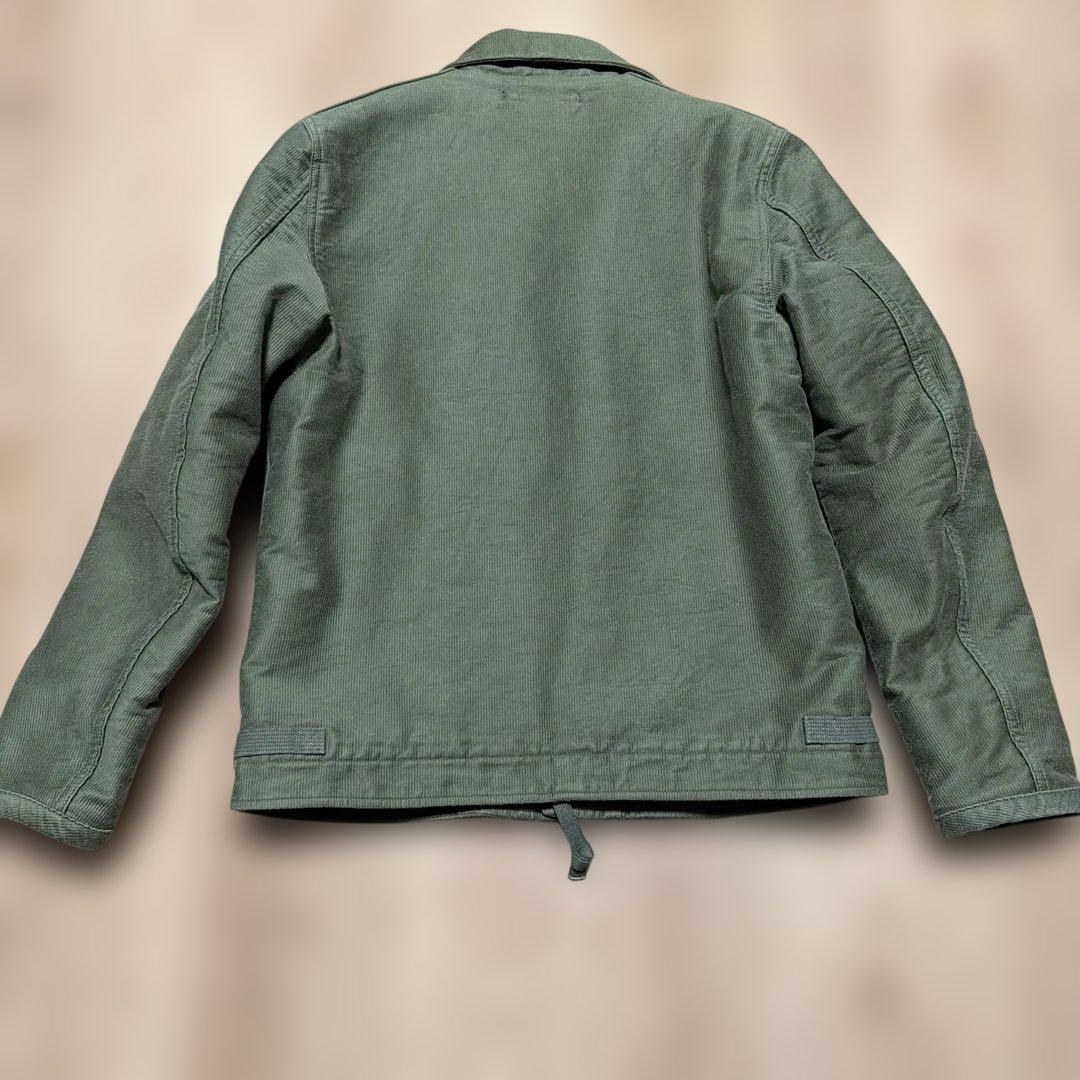 COOTIE ミリタリー a-2デッキジャケット オリーブ