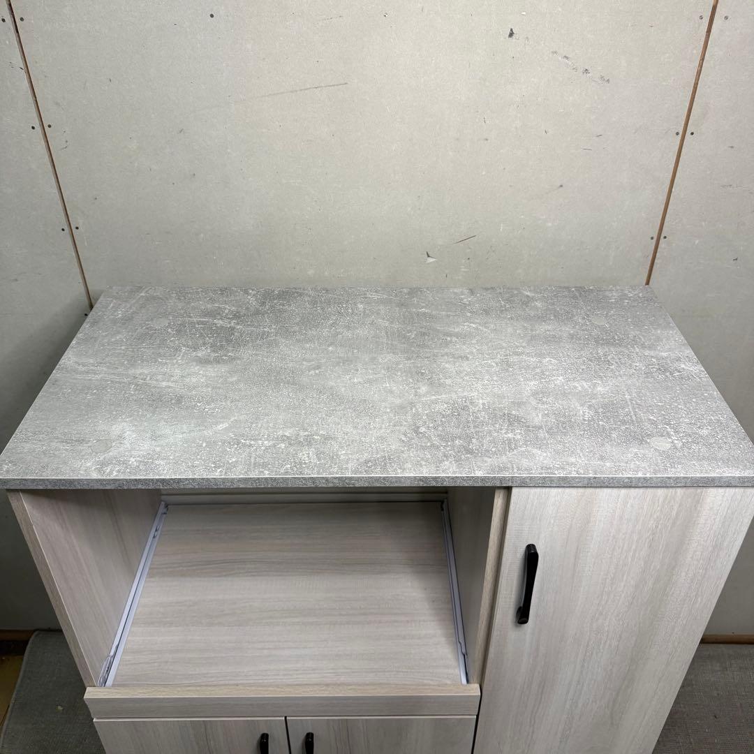 【889】【美品】レンジボード・キッチン収納