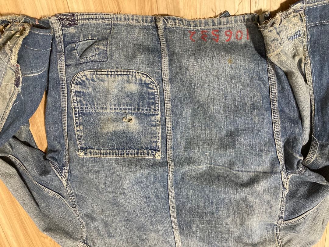 BIG MAC engineer jacket カバーオール　襤褸　boro