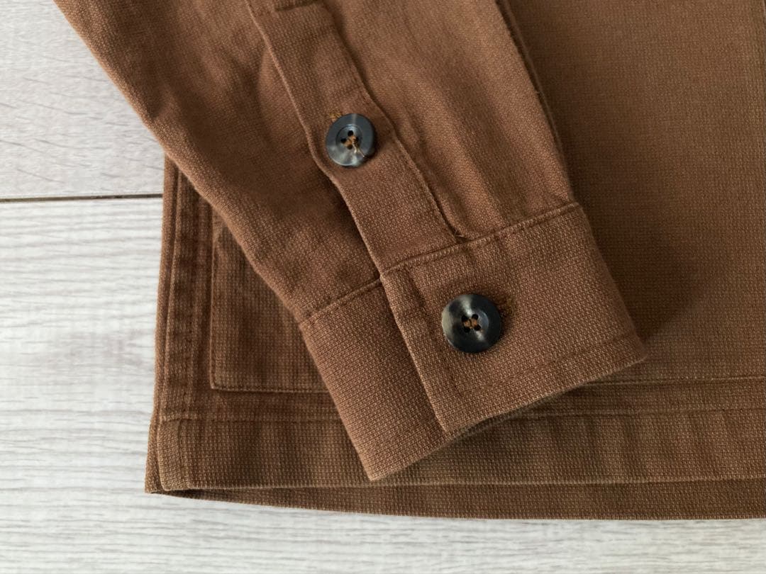 Private White V.C. シャツジャケット イギリス製 ブラウン