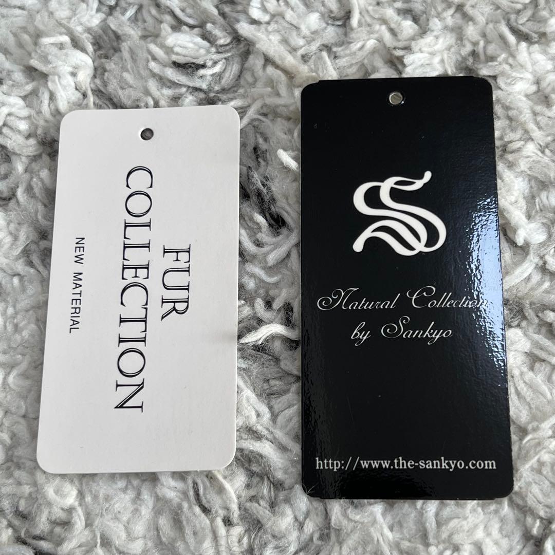 ★定価38万円★ロシアンセーブル マフラー ダークブラウン 毛皮 リアルファー