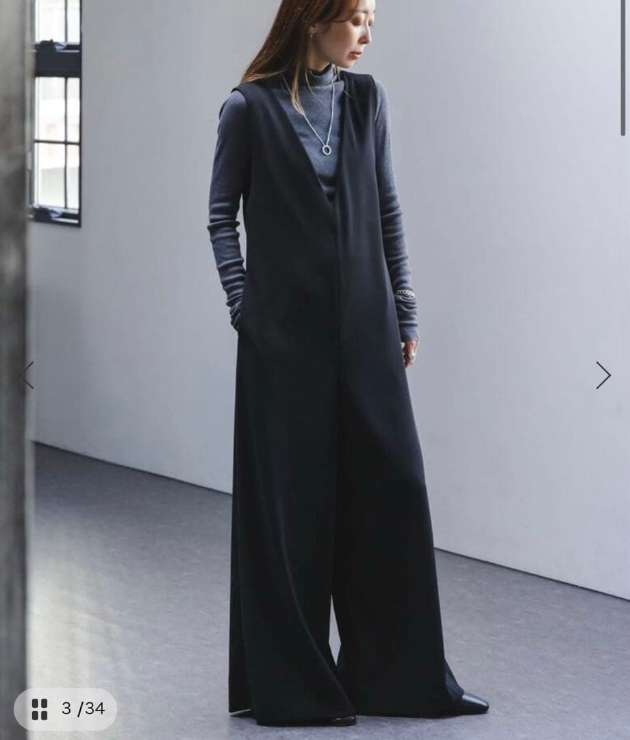 Rie　Noble 2wayカルゼオールインワン　38 ブラック