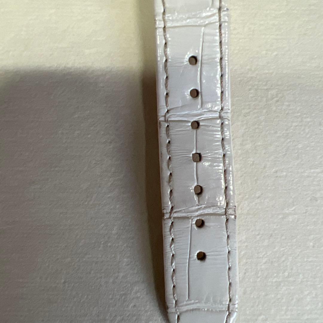 ルイヴィトン　時計ベルト　Sサイズ　アリゲーター　ホワイト