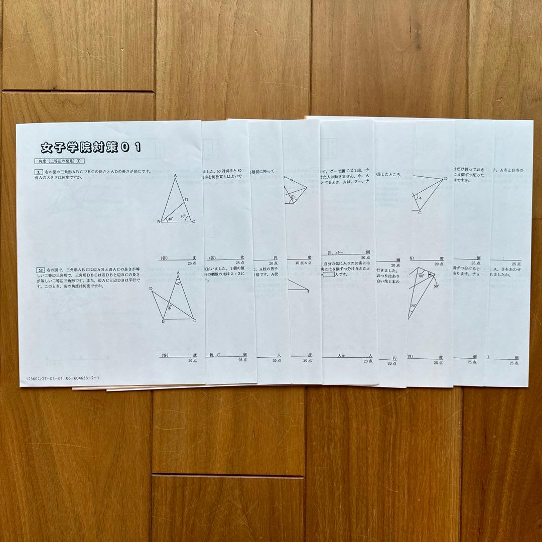 SAPIX6年 ウィークリーSAPIX算数(2~30)