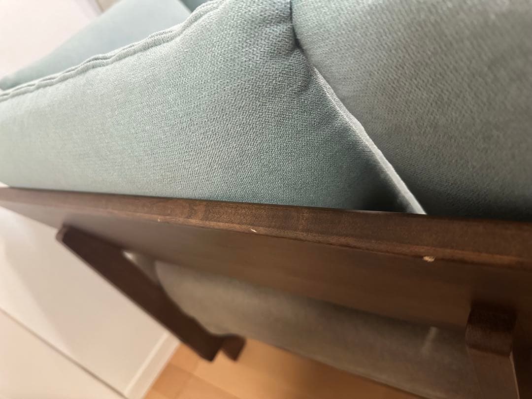 ②【美品/送料込み】園田産業　2人掛け•3人掛けソファ