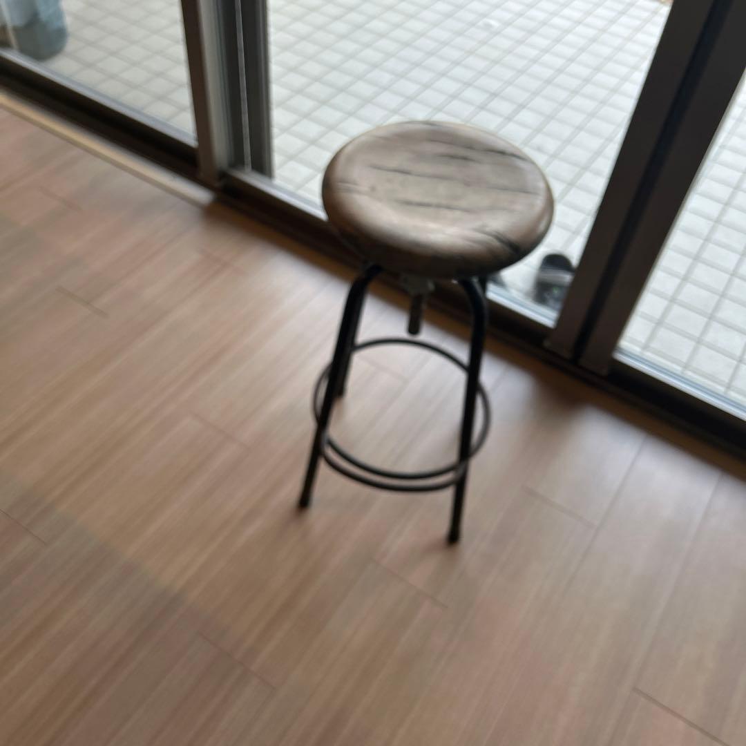 高さ調整可能 バースツール　ヴィンテージ　西海岸