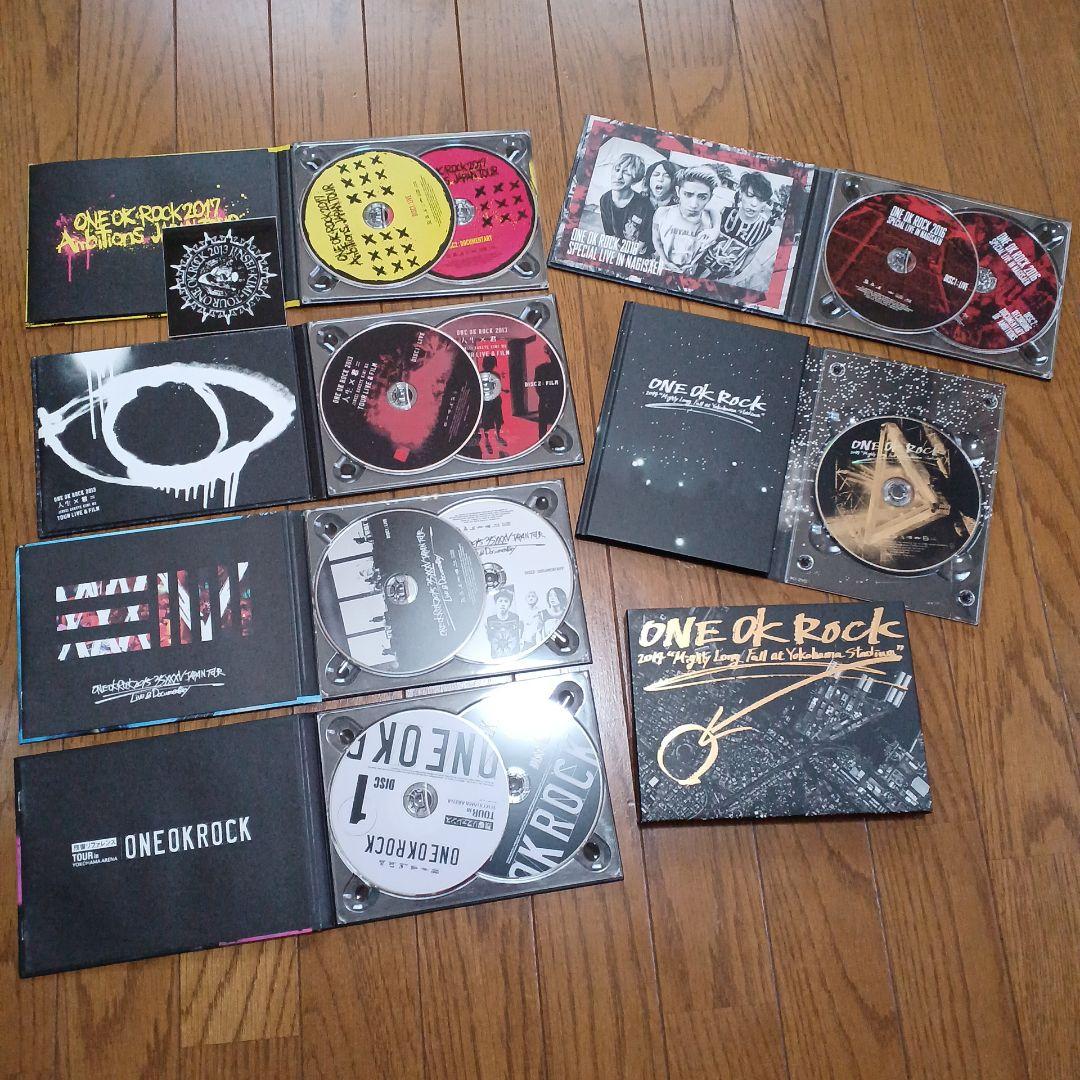 ONE OK ROCK、 ワンオクライブ映像 まとめ売り　12枚