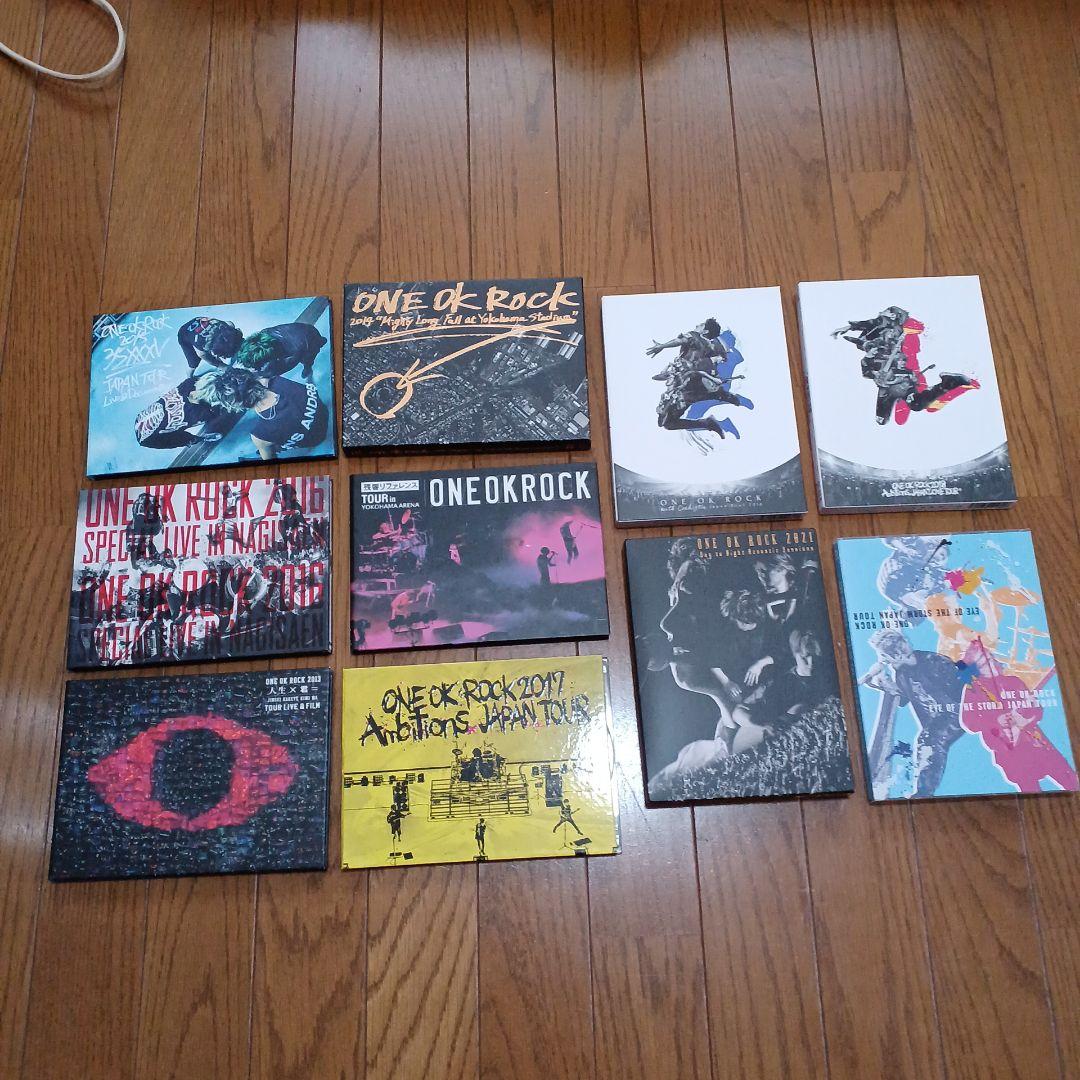 ONE OK ROCK、 ワンオクライブ映像 まとめ売り　12枚