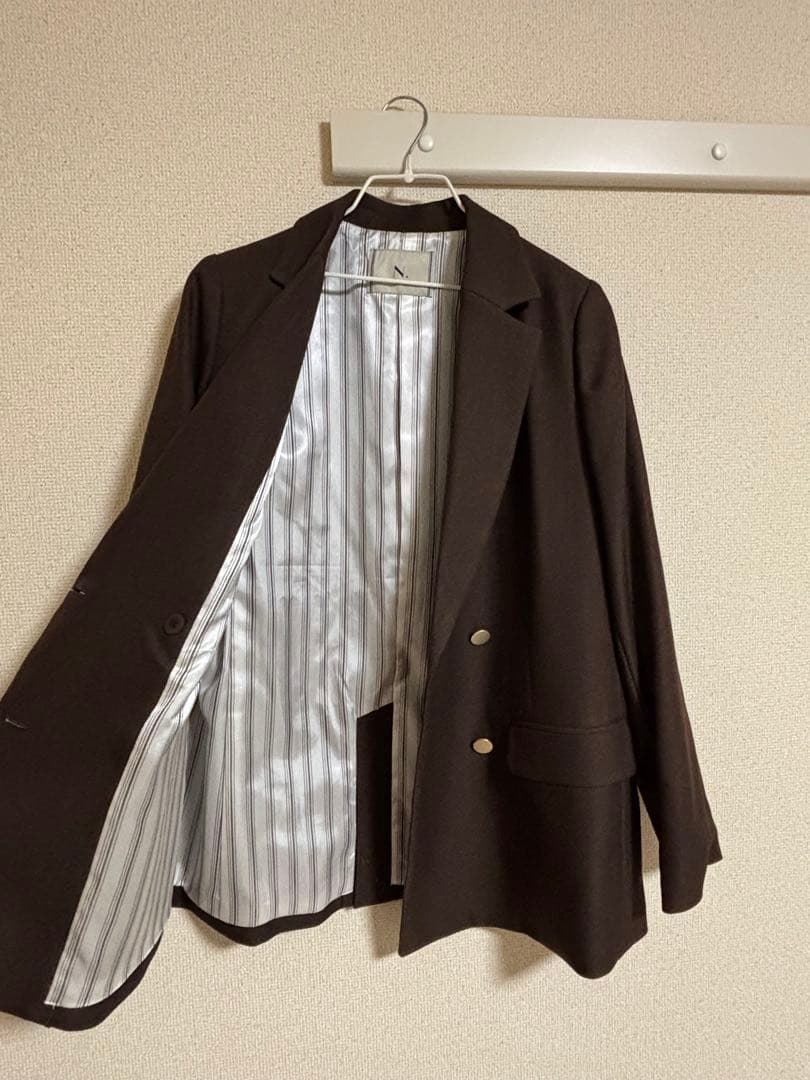 N.Natural Beauty Basic ダブルブレストテーラードジャケット