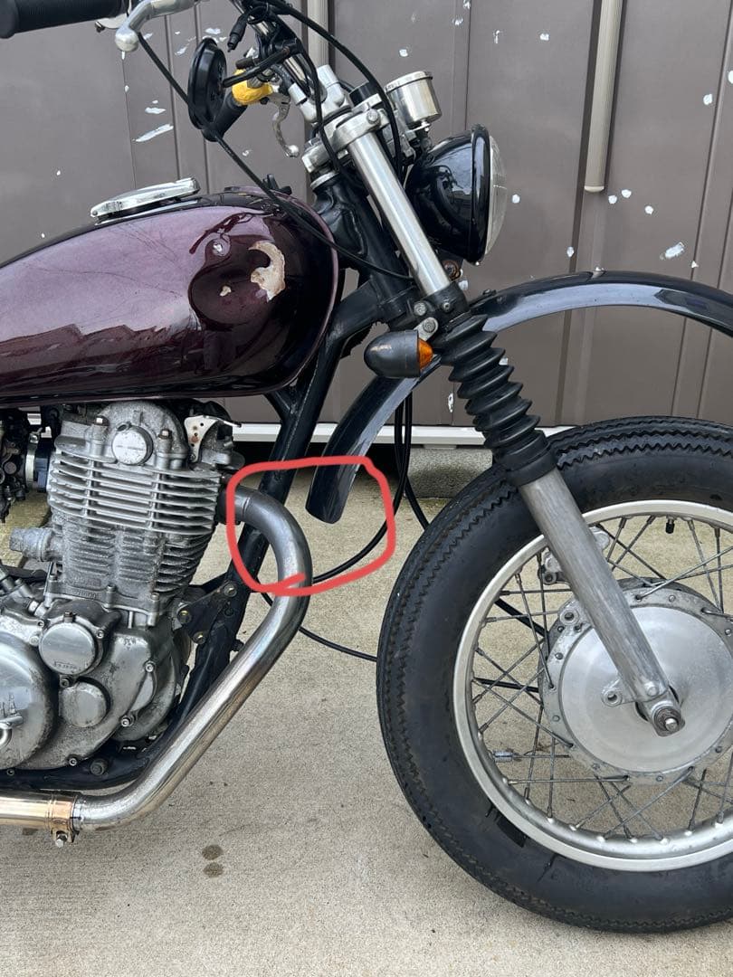 sr400フロントフェンダー　goods (最終値下げ)