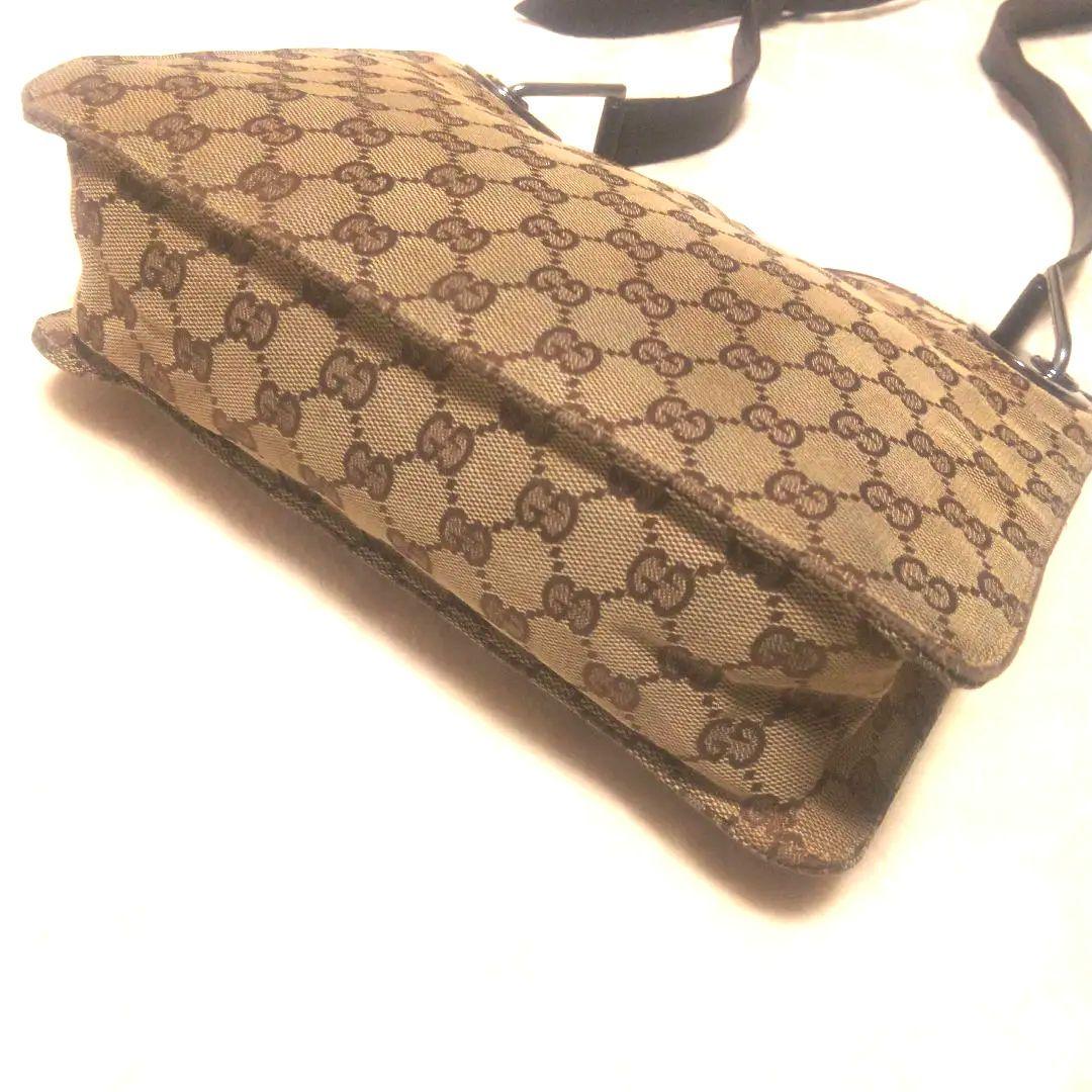 グッチ GGキャンバス エクリプス GG柄 ショルダーバッグ 袋付き