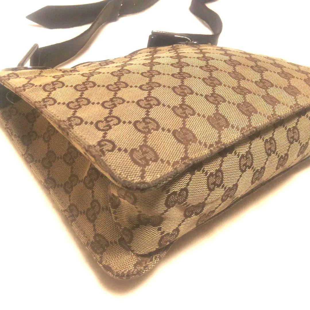 グッチ GGキャンバス エクリプス GG柄 ショルダーバッグ 袋付き