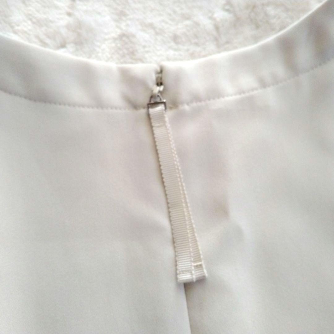 TO BE CHIC　未使用 洗える 42 ダブルクロス チュニック ブラウス