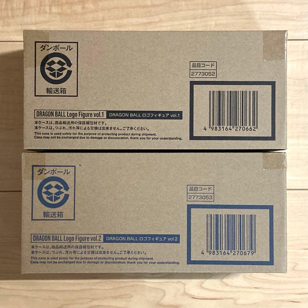 【新品】DRAGON BALL ロゴフィギュア vol.1 vol.2