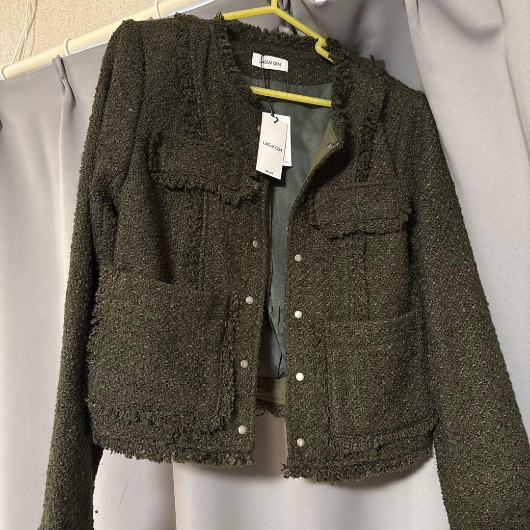 LAGUA GEM COMPACT TWEED ジャケット 新品未使用