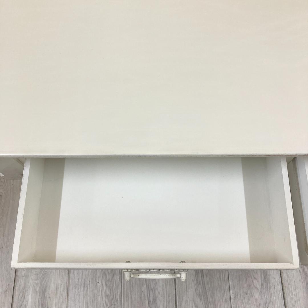 展示品　起立木工　パイン材　姫系　アンティーク調　デスク　机