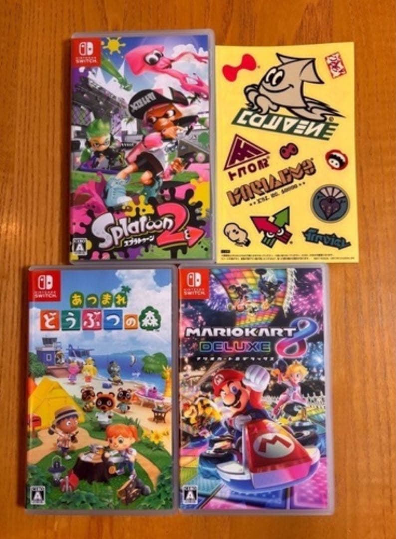 Nintendo Switch ゲーム4本セット おまけ付き