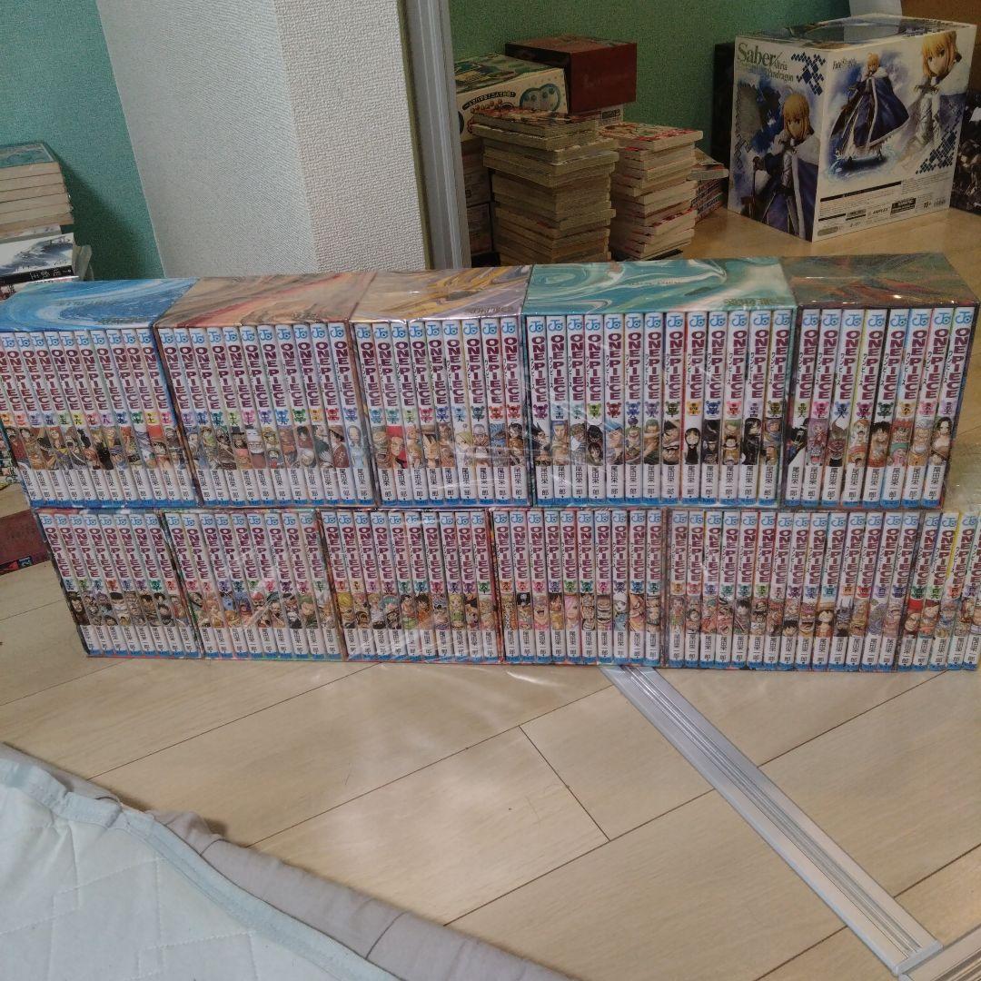 美品ONE PIECE ワンピース全巻セット 限定BOX付全10＋105〜110