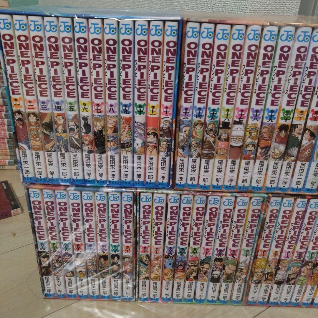 美品ONE PIECE ワンピース全巻セット 限定BOX付全10＋105〜110