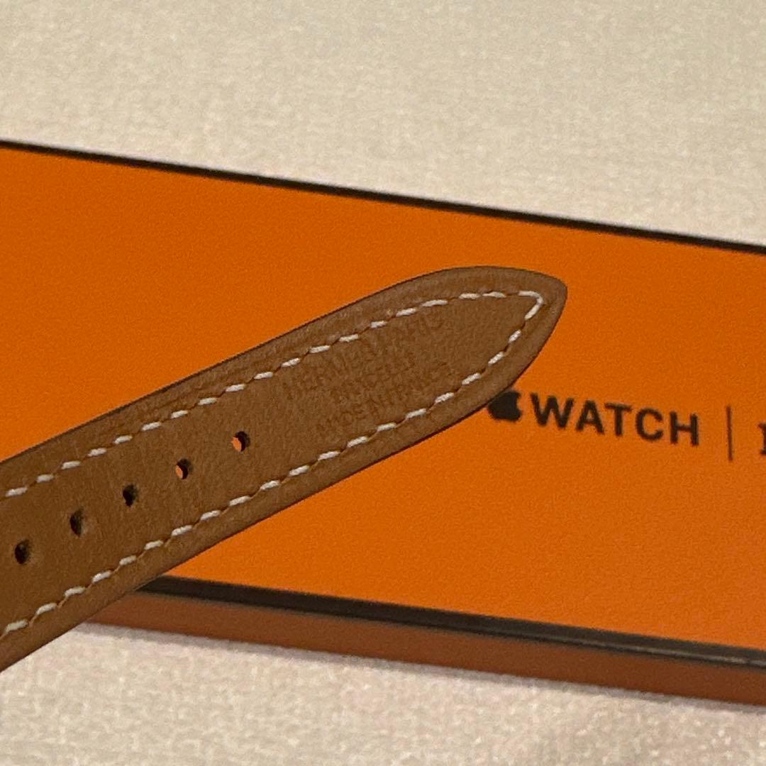 Hermès 41mmアトラージュ・ドゥブルトゥールレザーストラップ