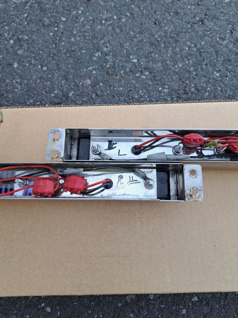 車高灯３連専用ステーLED 2本セット