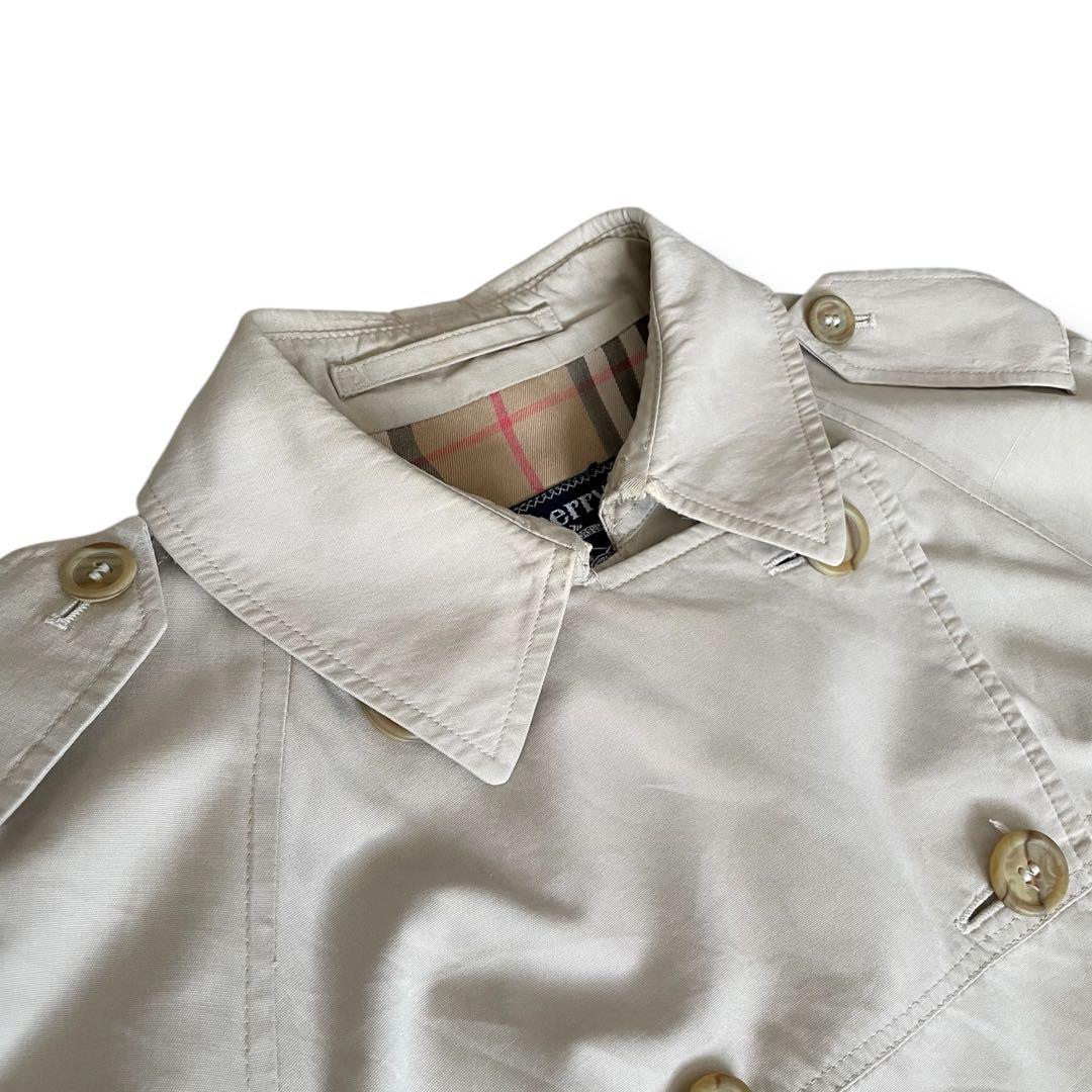 vintageバーバリーズ トレンチコート ノバチェックライナー 英国製ベージュ