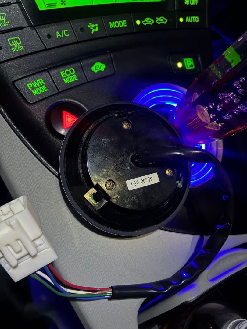 トヨタ 30 プリウス シフト ポジション スイッチ GARAX ボタンシフト