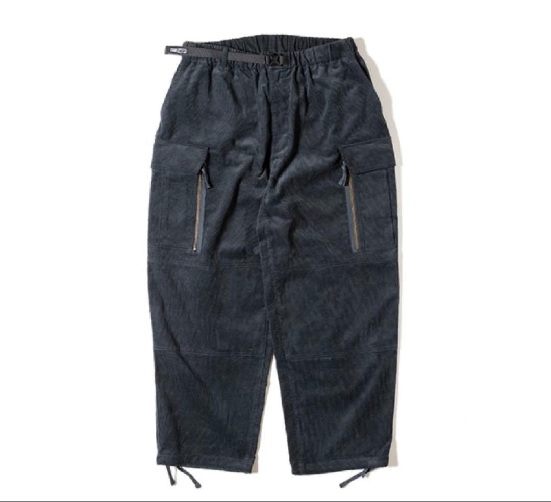 GRIP SWANY コーディロイブッシュパンツ ダークグレー Ｌ　25AW