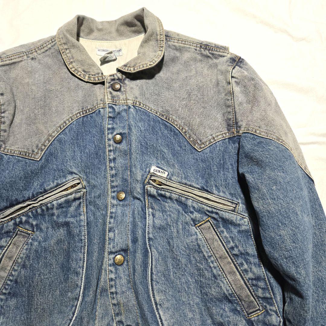 80s guess 映画　バックトゥザフューチャー　マーティーデニムジャケット