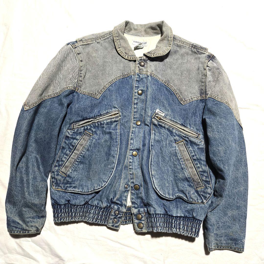 80s guess 映画　バックトゥザフューチャー　マーティーデニムジャケット