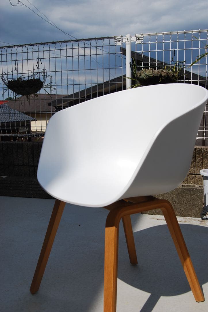 HAY ホワイトチェアABOUT ACHAIR / AAC22 ※残り3あります