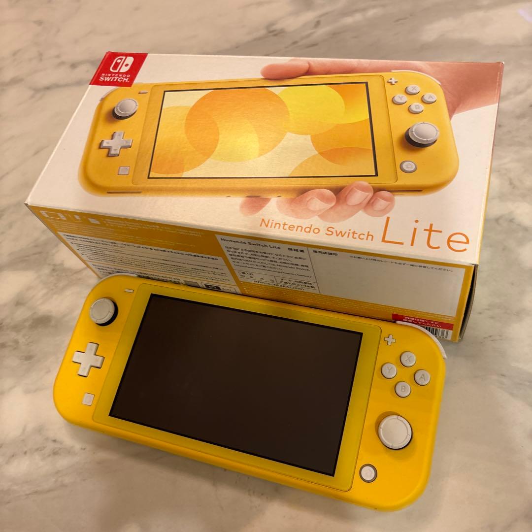 Nintendo Switch Lite イエロー（日焼け等無し）本体