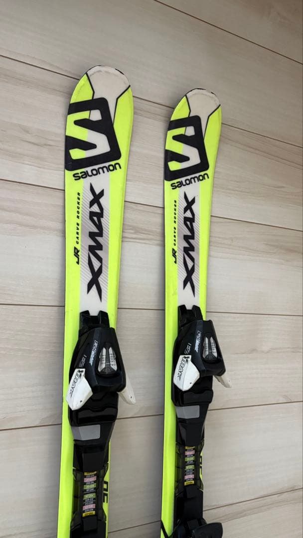 Salomon Xmax スキー板 90cm イエロー/ブラック