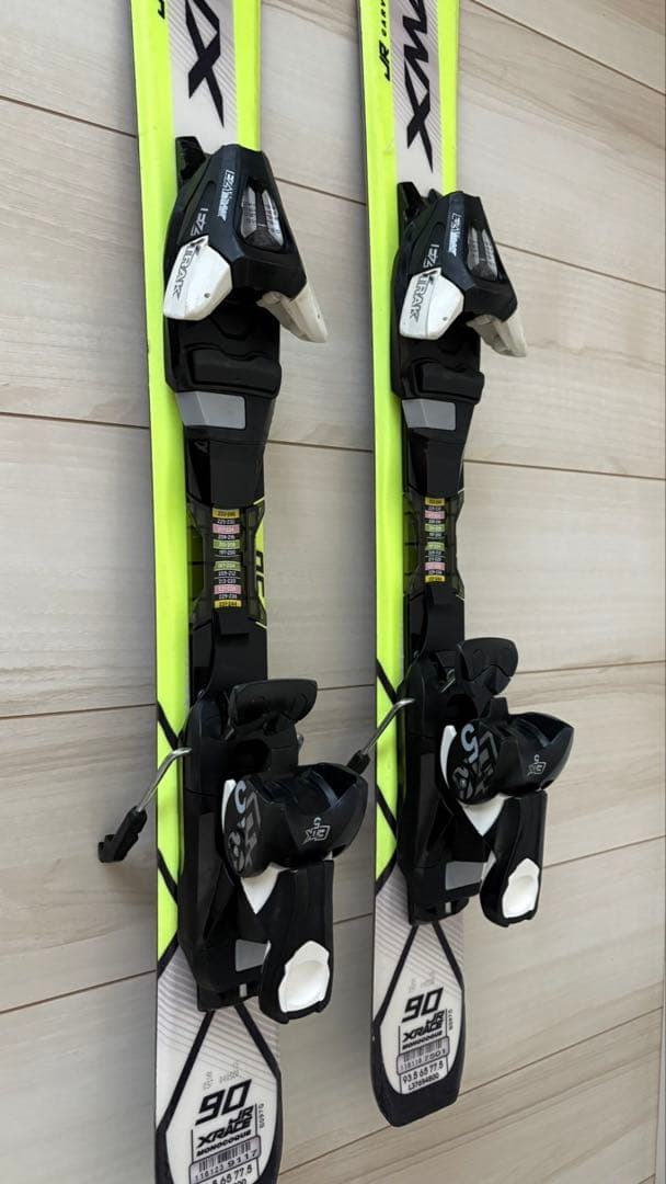 Salomon Xmax スキー板 90cm イエロー/ブラック