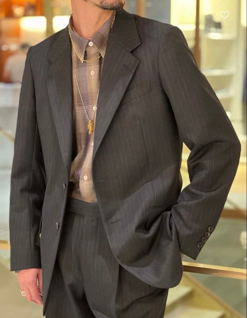 【新品】AURALEE 25AW BLUEFACED WOOL セットアップ 4