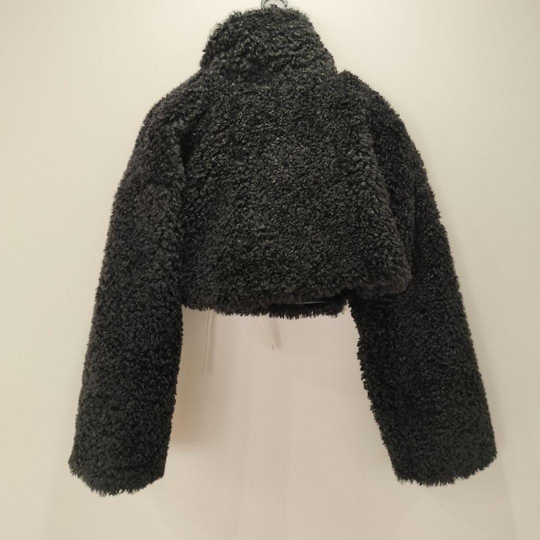 ＜SORIN＞Synthetic Fur Lace-up Cardiganタグ付