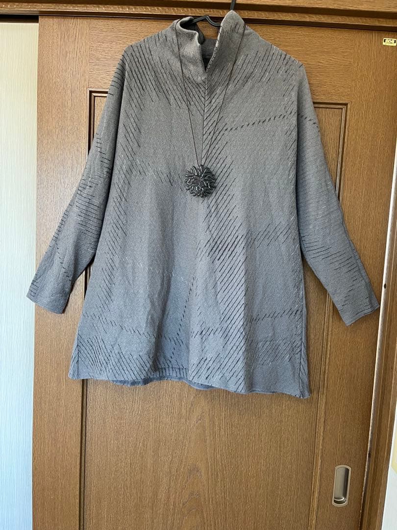 ヨーガンレール　グレー柄　チュニック